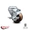 Service Caster 3 Inch High Temp Phenolic Wheel Swivel Bolt Hole Caster with Brake SCC SCC-BH20S314-PHRHT-TLB - alternate 1